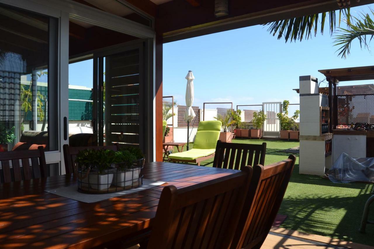 Apartamento Vacacional Atico Frente Al Mar Candelaria Exterior foto