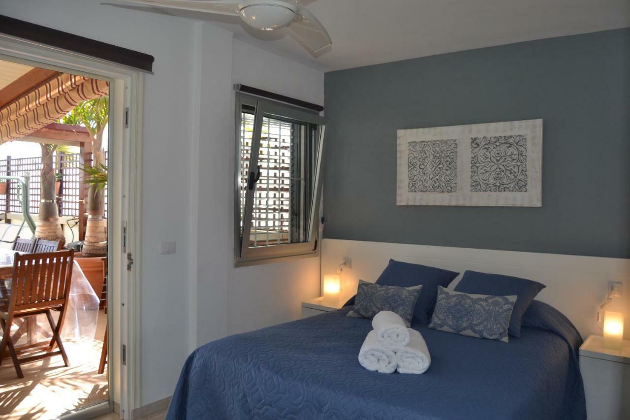 Apartamento Vacacional Atico Frente Al Mar Candelaria Exterior foto